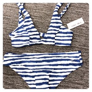 Brand new swim top and matching bottoms